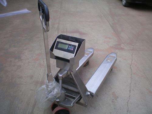 2.5噸帶打印叉車（chē）秤 2t液壓搬運（yùn）電（diàn）子秤定製