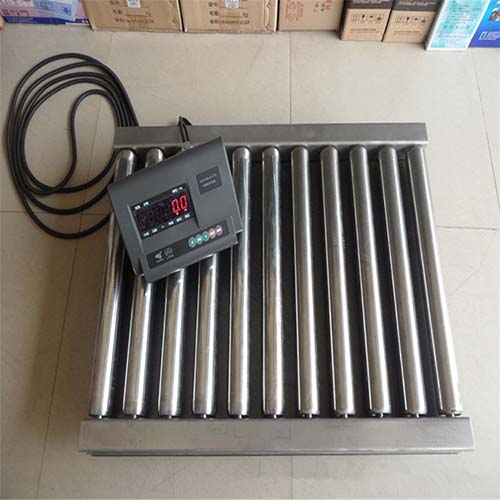 500kg高精度不鏽鋼輥筒（tǒng）秤 500公斤滾筒電子秤廠家