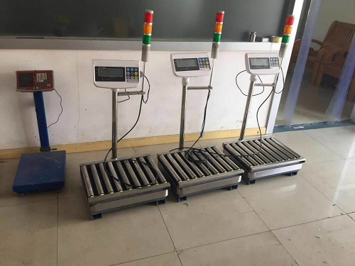 滾輪輸送電子秤/滾筒地磅秤尺寸定製