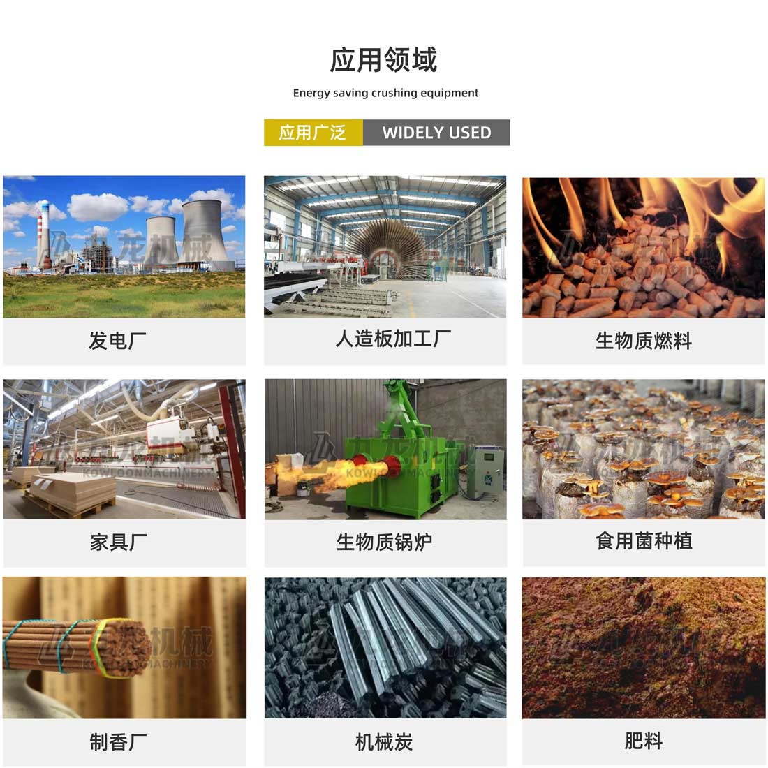 木材撕碎（suì）機應用領域