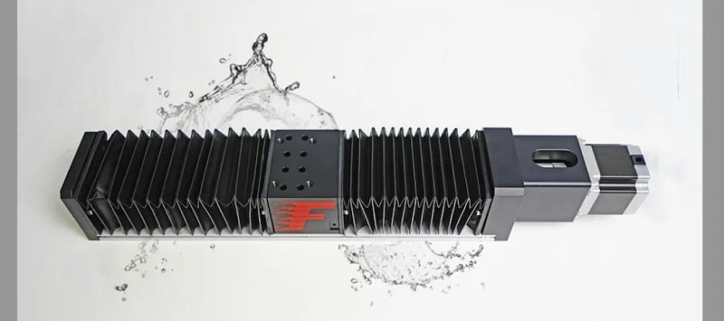 帶防（fáng）塵罩絲杆絲杆（gǎn）滑（huá）台