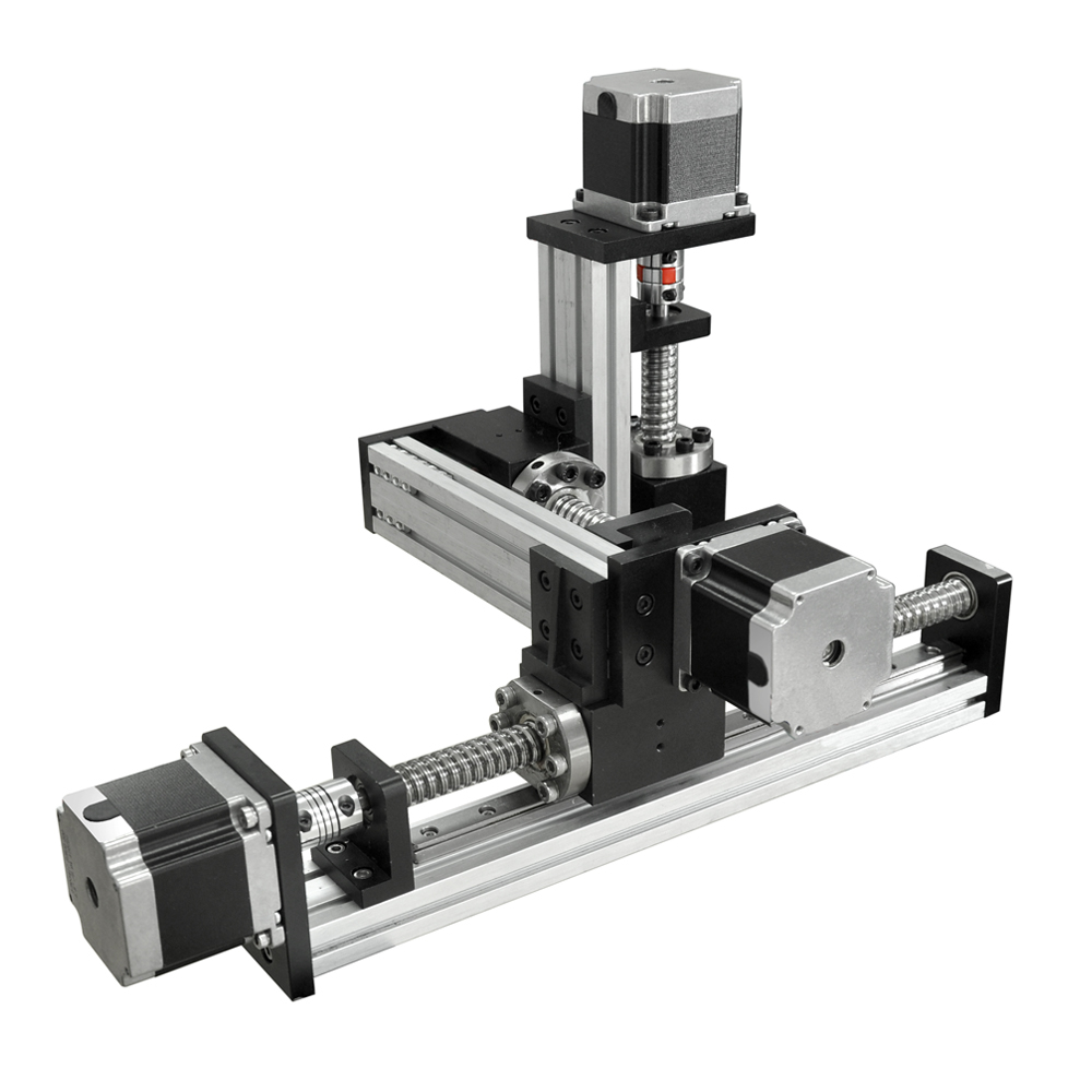 T型（xíng）三軸滑台-滾（gǔn）珠絲杆模組