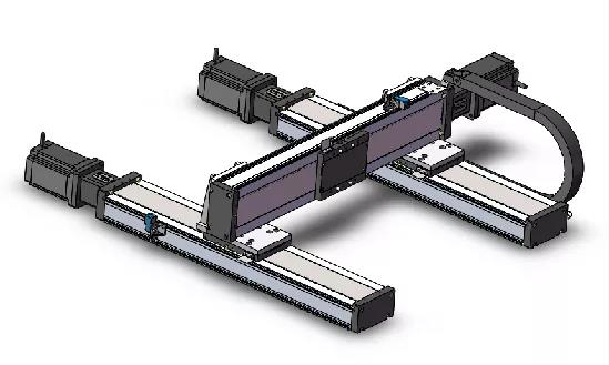 兩軸工字型直線模（mó）組