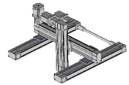 龍門式三軸滑台