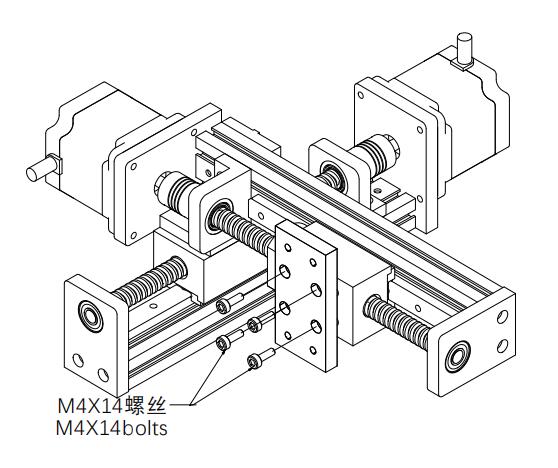 懸臂式三軸滑台