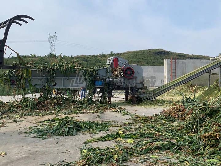 玉米秸稈粉碎（suì）機